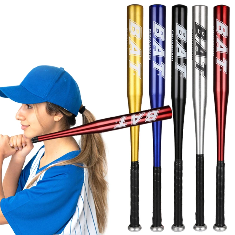 Baseball Bat 51cm Aluminum Alloy Thickened For Youth Outdoor Sports Training Home Car Defense Personal Self-Defense