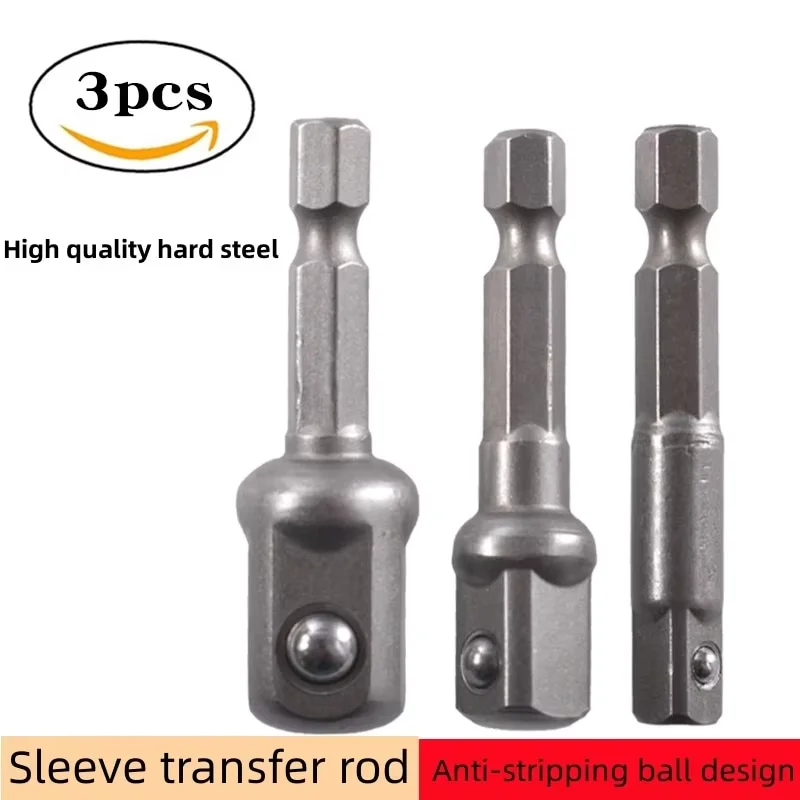 Drill Socket Adapter Impact Drill Extension Drill Bits Bar Socket Adapter