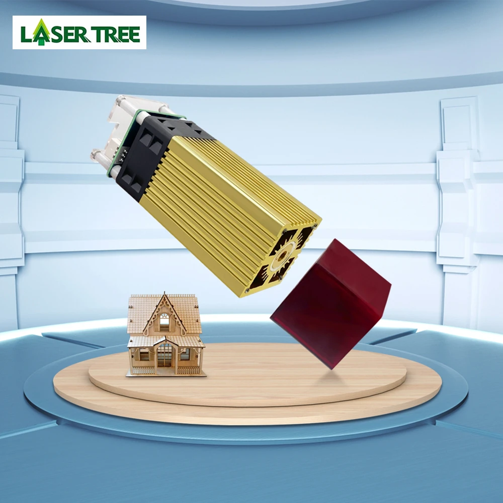 wood locator LASER TREE 450nm 40W Laser Module Engraving Laser Head for Laser Engraver Cutting Machine Wood Working Tools and Accessories mobile woodworking bench