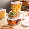 Vacuum Food Storage Box, Sealed Fresh-Keeping Box, Large Capacity Food Dispenser, Transparent Storage Container with Vacuum Pump 4