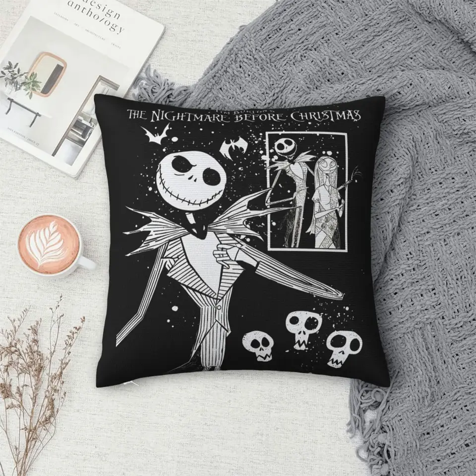 Decorative Pillowcases The Nightmare Before Christmas Jack