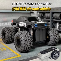 LDARC M58 RTR Mini Desktop RC Car 1/58 Remote Control Electric Model Car Adult Children's Tabletop Toys 1