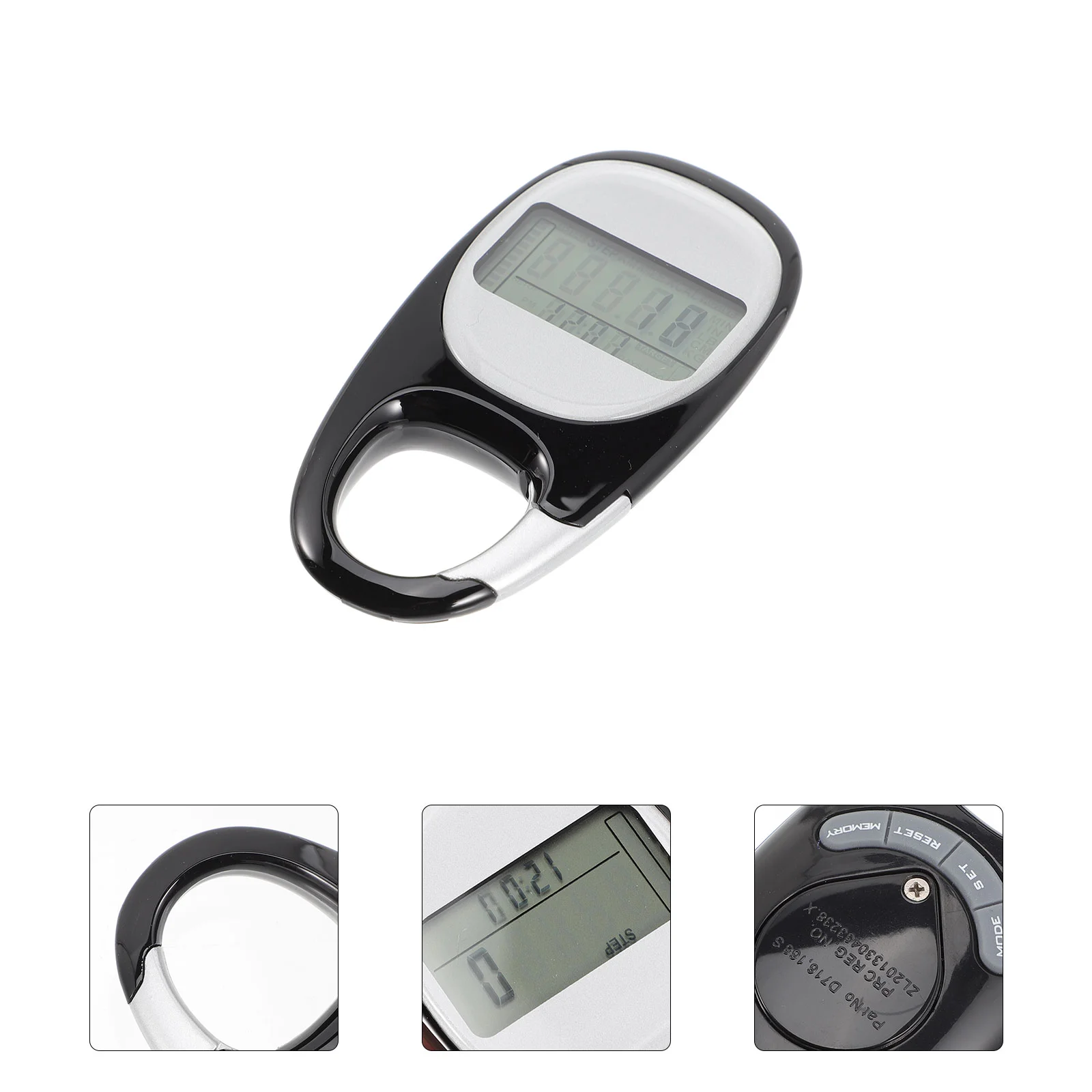 

3d Pedometer Convenient Walking Counter Countercades Foot Creative Passometer Abs Professional Step Climbing Travel