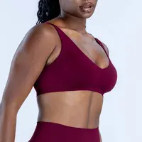 NCLAGEN Impact Scoop Back Bra High Support Yoga Tops Women Push-up Gym Clothes Pilates Sports Underwear Quick Dry Workout Vest - Image 3