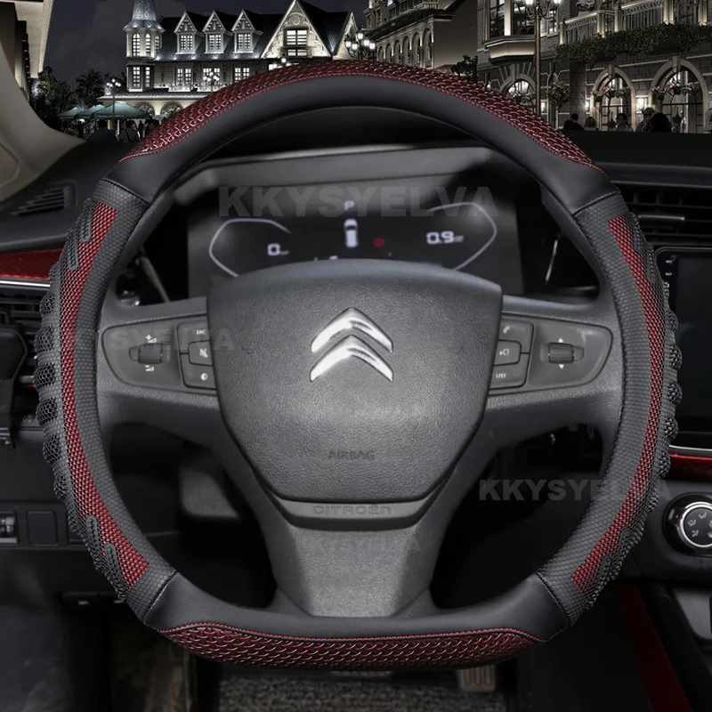 Coprivolante Per Auto A Forma Di D Per Citroen C3 C3-Xr 2015-2019 C4 2016-2019 Peugeot 408 2014-2019 Traveller 2016-2019