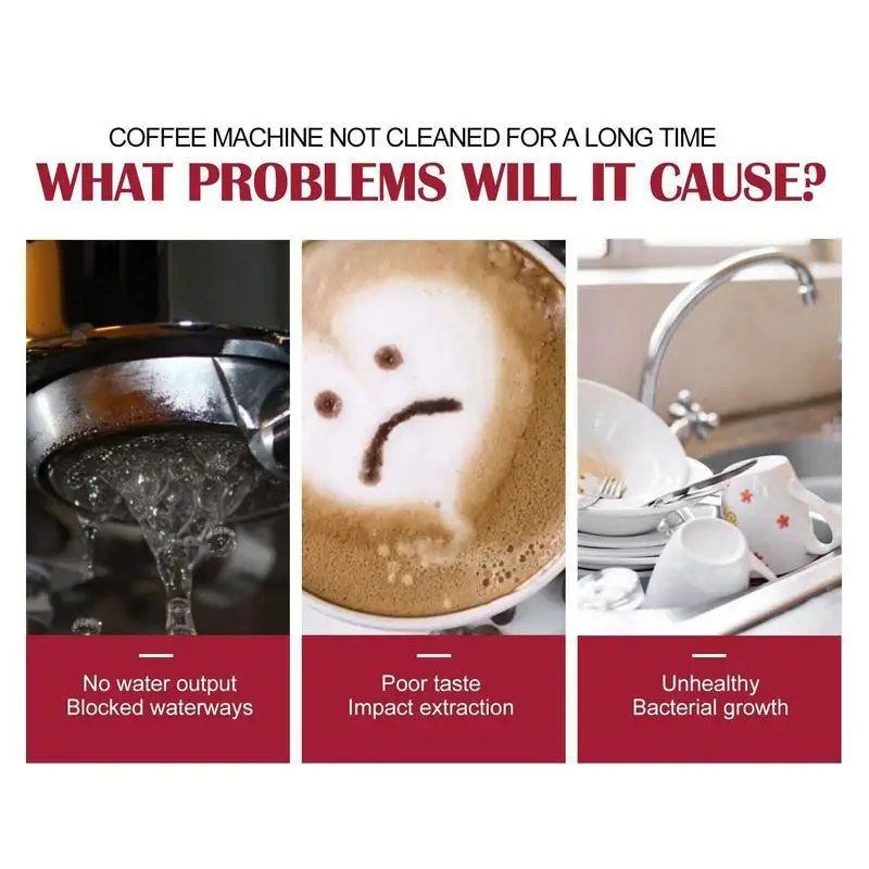 Coffee Machine Descaling Effervescent Tablets