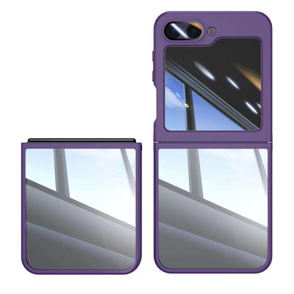 Luxury Armor Transparent Fold Airbag Bumper Slim Hinge 2-in-1 Cover