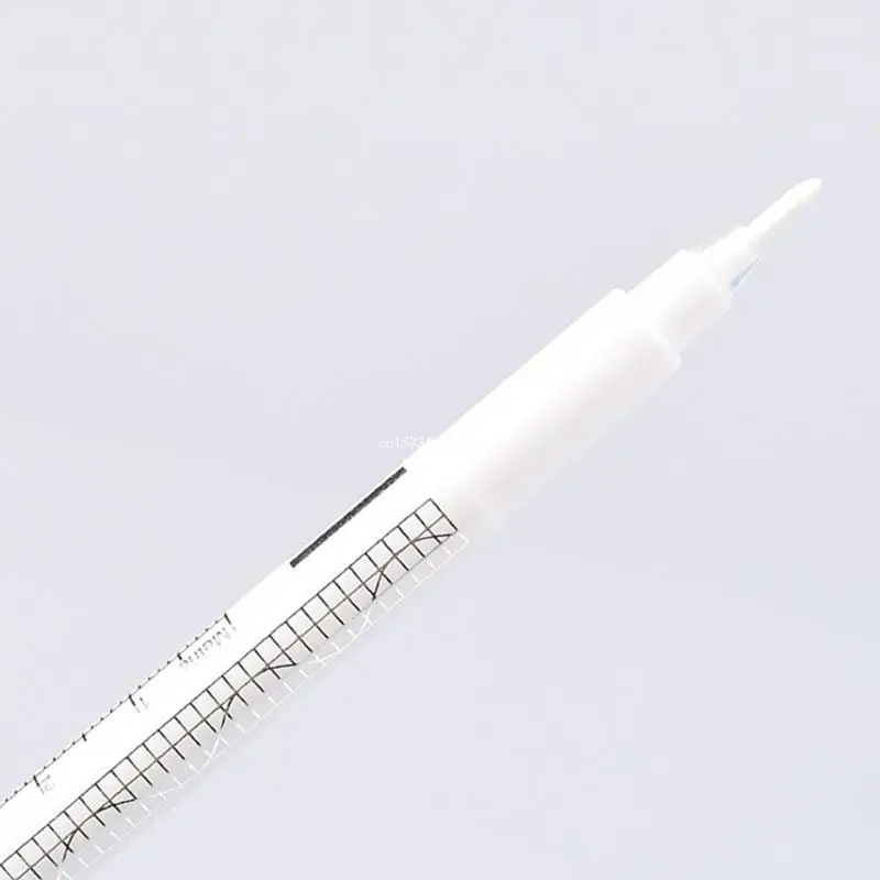 립 Dropship에 대 한 10x 방수 메이크업 펜 흰색 외과 피부 마커 피부 마킹 펜