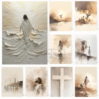 Modern Christian Canvas Painting 1