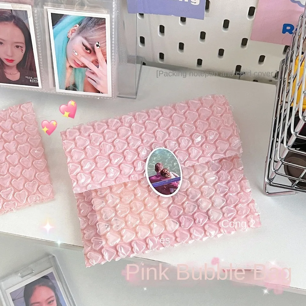 Pink PE Self Seal Bubble Bags for Gift Packaging