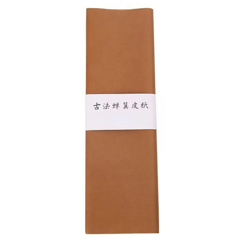 Cicada Wings Yanpi Rice Paper Running Script Cursive Calligraphy Papier Super Thin Freehand Half Ripe Xuan Paper Chupi Papier lanting preface copybook running script calligraphy copybook half ripe rice paper lanting preface copying batik xuan papier