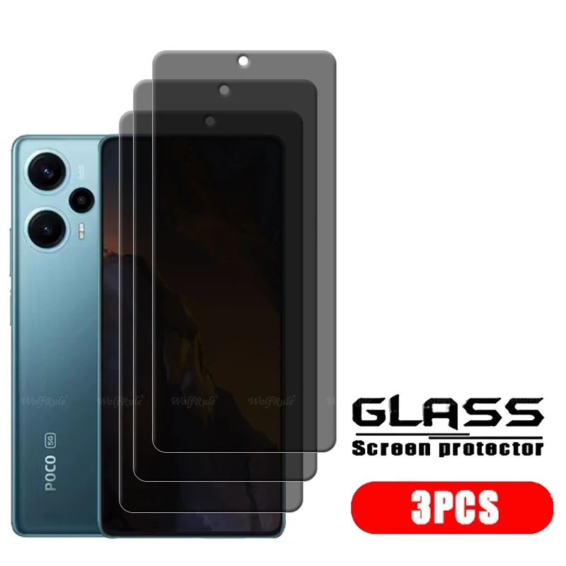 4/3/2/1 قطعة ل Poco F5 الزجاج Xiaomi Poco F5 PocoF...