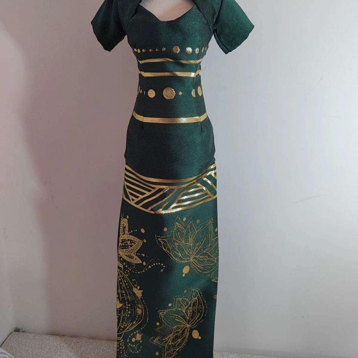 Одежда для кукол 60 см, двухслойное платье Чонсам 1/3 BJD, юбка-костюм Debisheng Yeluoli