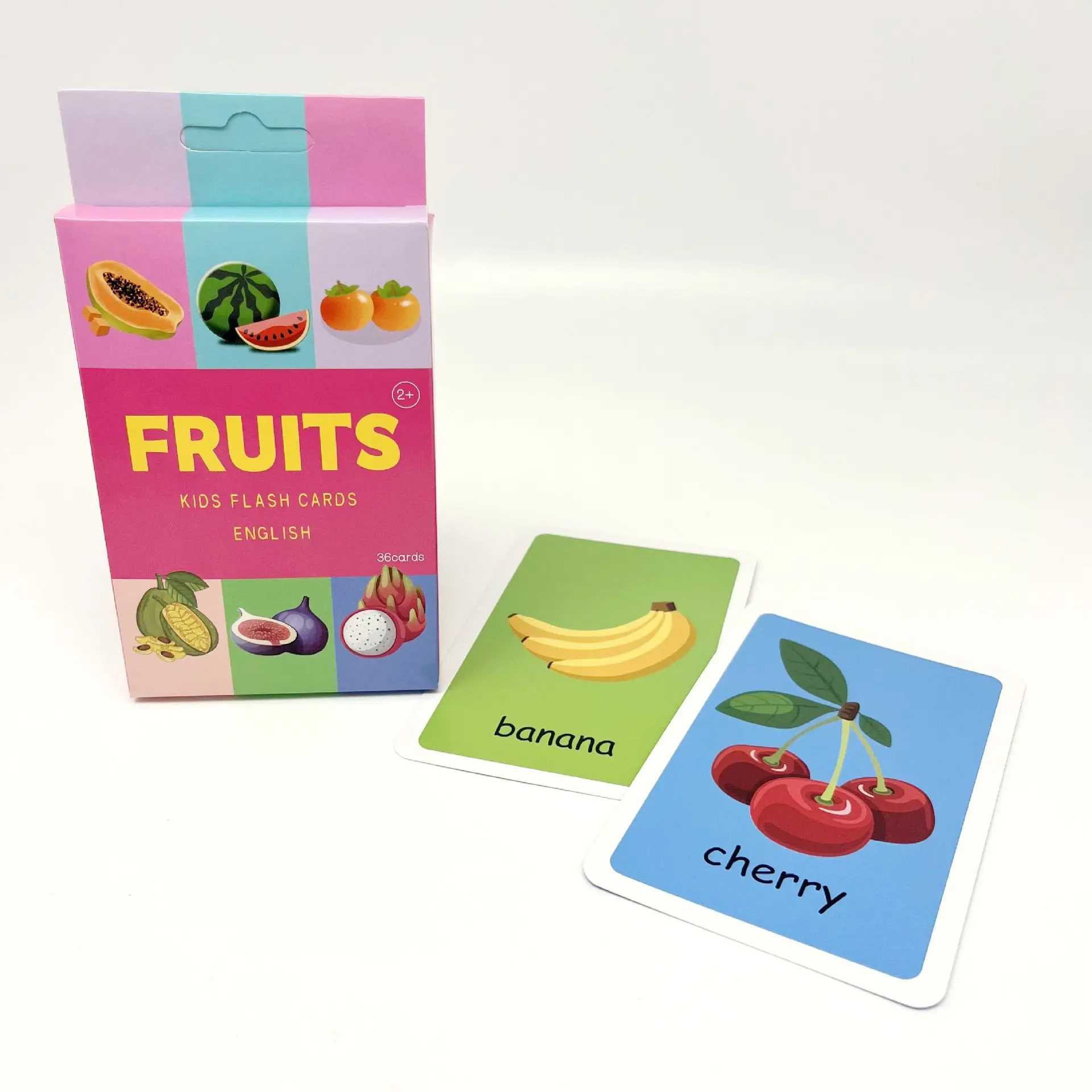 English Cognition Flashcards for Kids 3-14 Years Reading Enlightenment Cards Educational Toys Montessori Teaching Aids Gifts 5