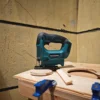 Cordless Electric Jig Saw Portable Jigsaw Multi-Function Woodworking Tools fit Makita 18V Battery(No Battery) 5