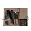 GIORGIONE，10pcs Master levePaint Brush, Squirrel Hair Watercolor Brush Set, High-end Brush Curtain, Matte Leather 2