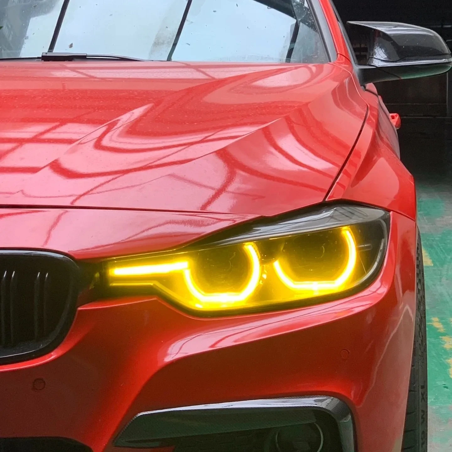 BMW ο   DRL ֱ LED ,  LED Ʈ, ٻ 63117419615 7419615 7419610, F30 F31 F35