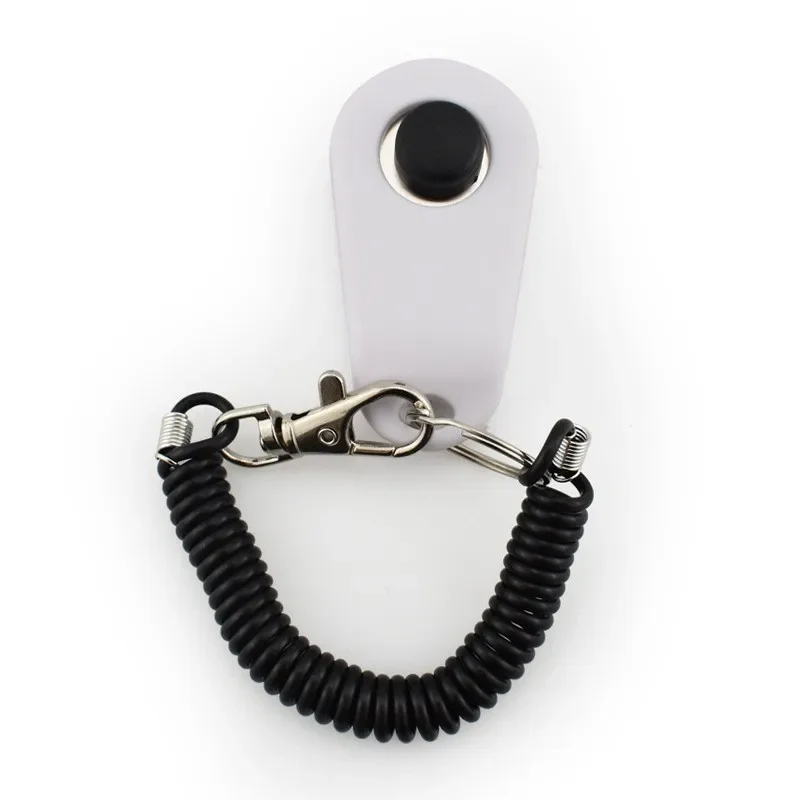Dog Cat Pet Training Clicker With Wrist Strap Training Supplies For Dogs Cats Pet Clicker Dog Supplies Trainings dog supplies