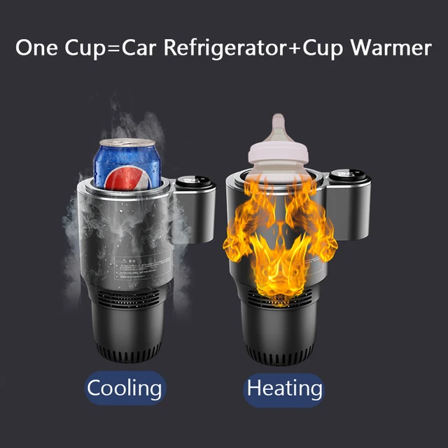 Smart 2 In 1 Car Heating Cooling Cup for Coffee Miik Drinks Electric Beverage Warmer Cooler Holder Travel Mini Car Refrigerator 3