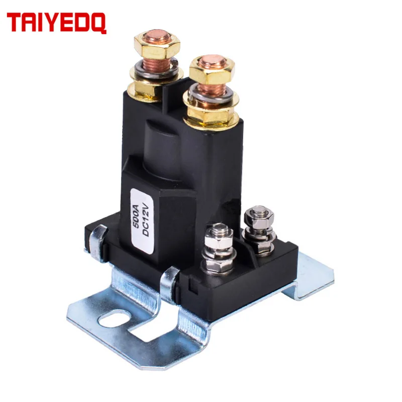 Carro Electromagnetic Start Relé 12v24v500a Alta Corrente Contato de Prata rv Modificado Bateria