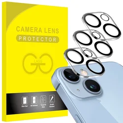 Premium Camera Lens Protector - Tempered Glass Film for Enhanced Durability and Clarity (For iPhone 13)