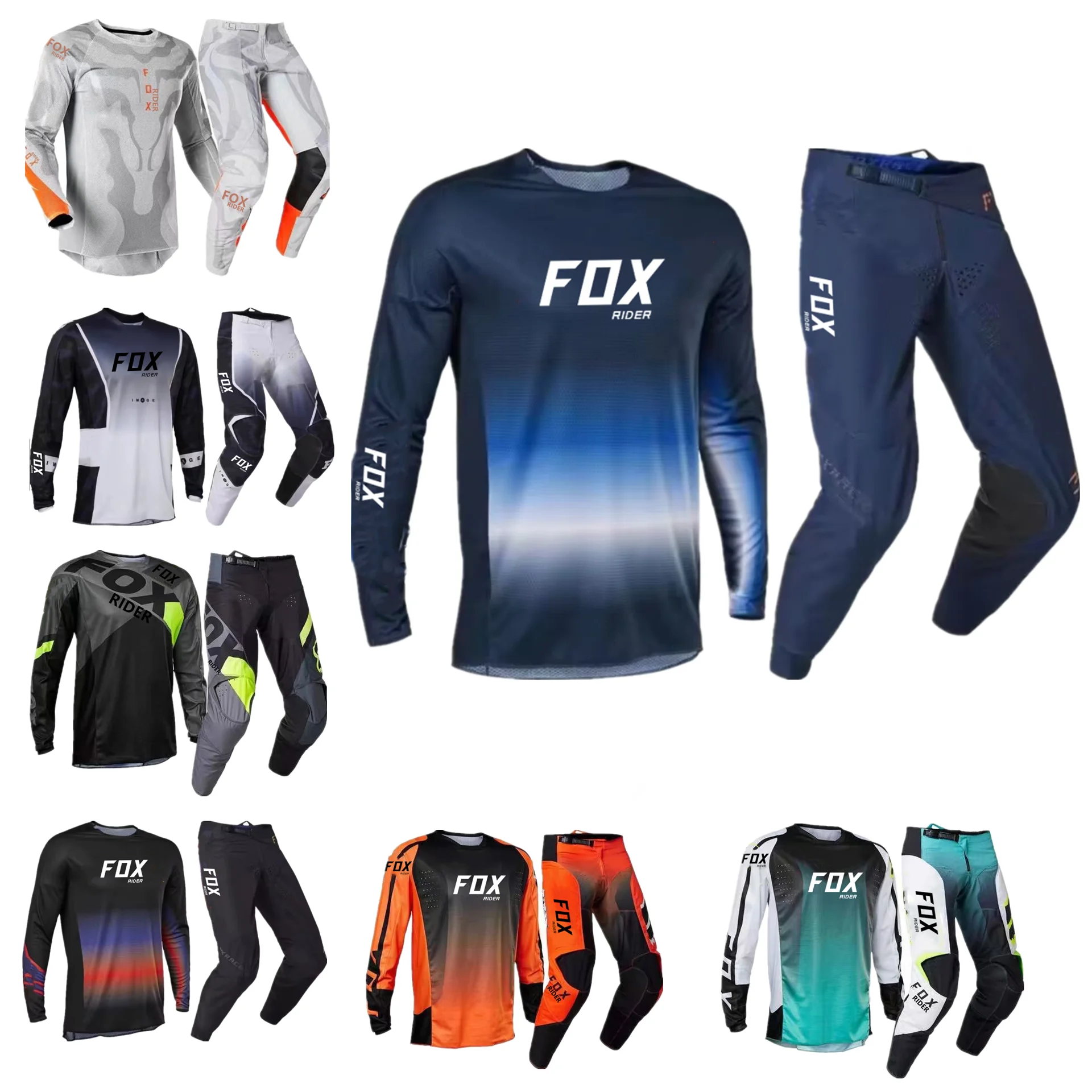 NEW MX Racing Suit Element Shred Clothing Motocross Jersey And Pants ATV MTB DH Offroad Dirt