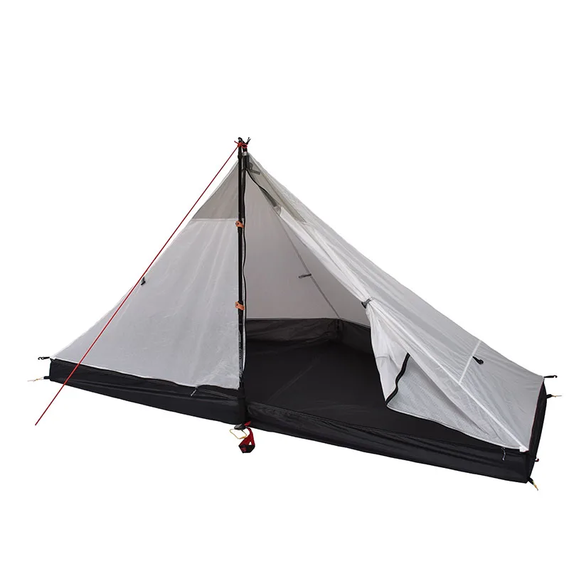 Asymmetric Shape 220x63/73x100CM Fit Hilleberg SOULO 1 No-See-Um Net 360 Grams Tipi Tent INNER