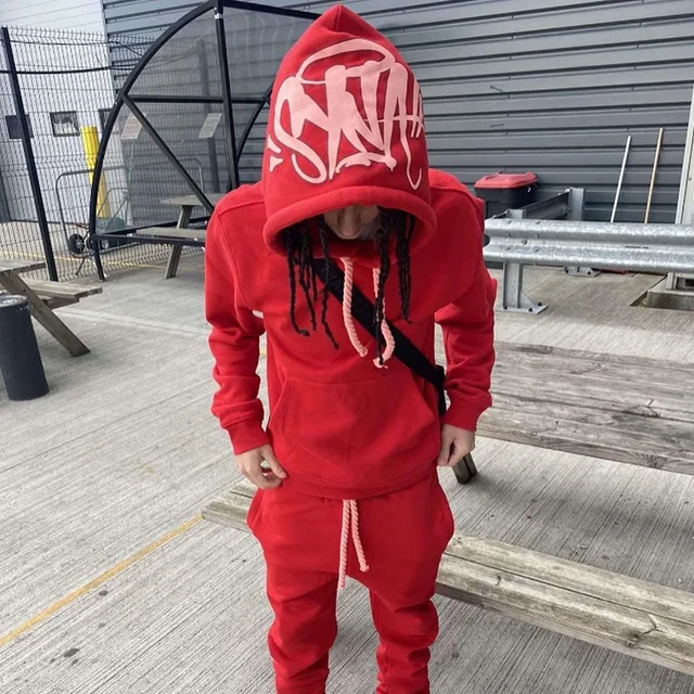 Synaworld Celebrity Style Hoodies Trousers Syna World Set Men 