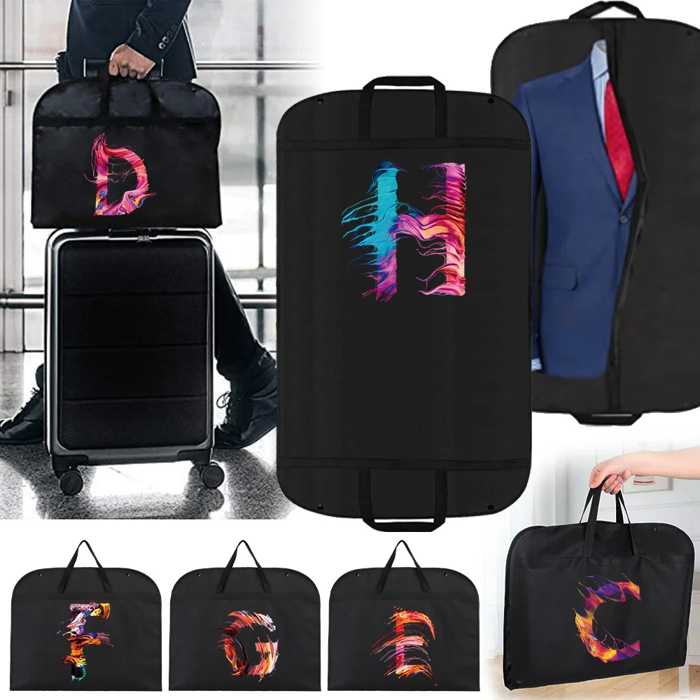 Suit Coat Dust Cover Garment Bags Banquet Clothing Handbag Storage Bag Zipper Fully Enclosed Clothes Moisture-Proof Hanging Bags