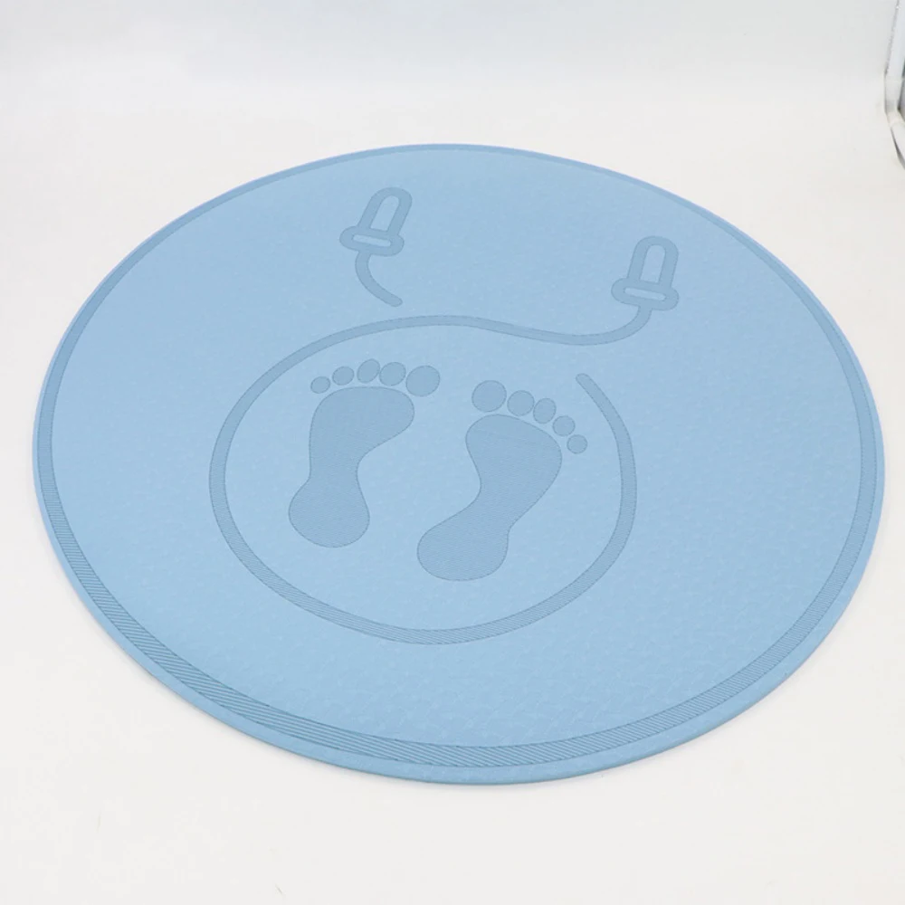 TPE Material Yoga Mat for Home Exercise-Noise Reduction Shock Absorption Non-Slip Indoor Fitness And Jump Rope Pad