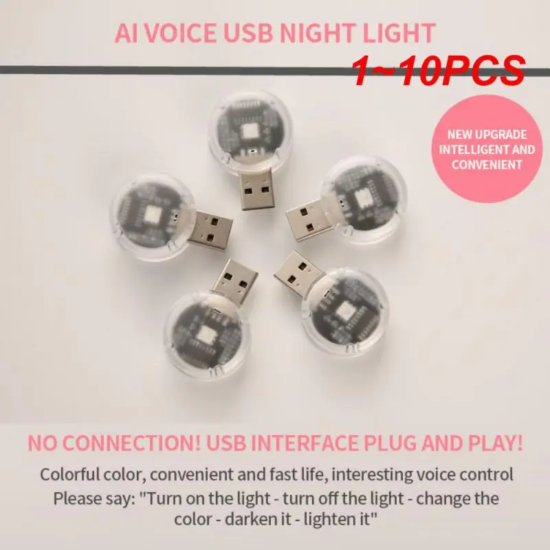 

Красочное USB-управление, ночная версия, новый умный голос, ночная версия, не требуется подключение к Интернету, режим подсветки