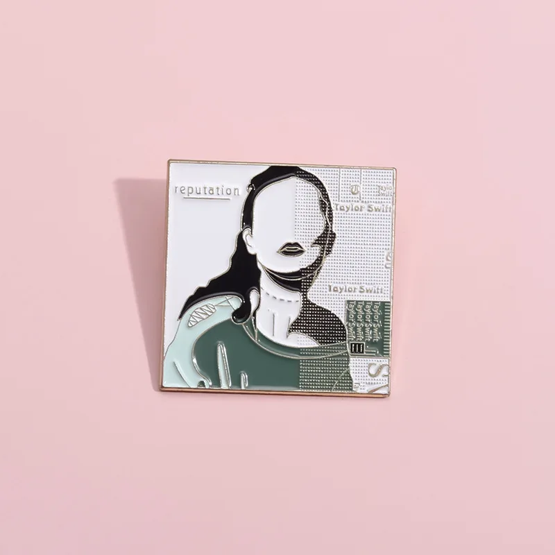Creativo Europeo E Americano Carter Taylor Swift Music Badge Album Cover Swift Fan Gift Spilla In Lega Fibbia