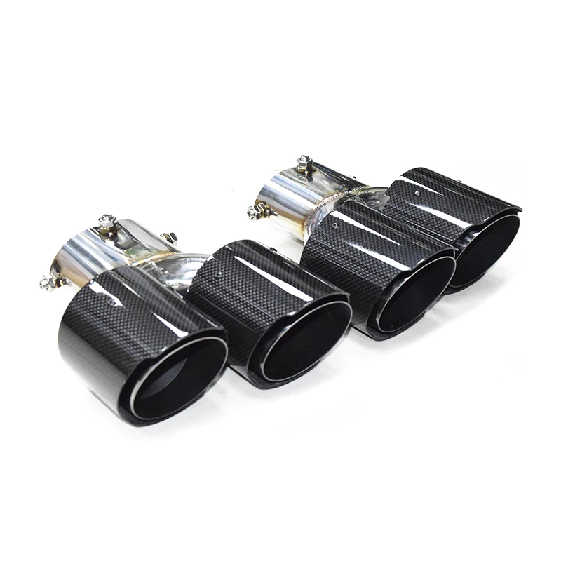 Carbon Fiber Exhaust Tips For BMW G42 G20 G21