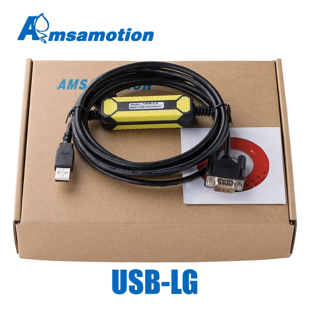 Usb-lg Cabo de Programação Plc Adequado para lg ls Xbc Xbm K7m Linha de Download da Série Usb-lg-xgb