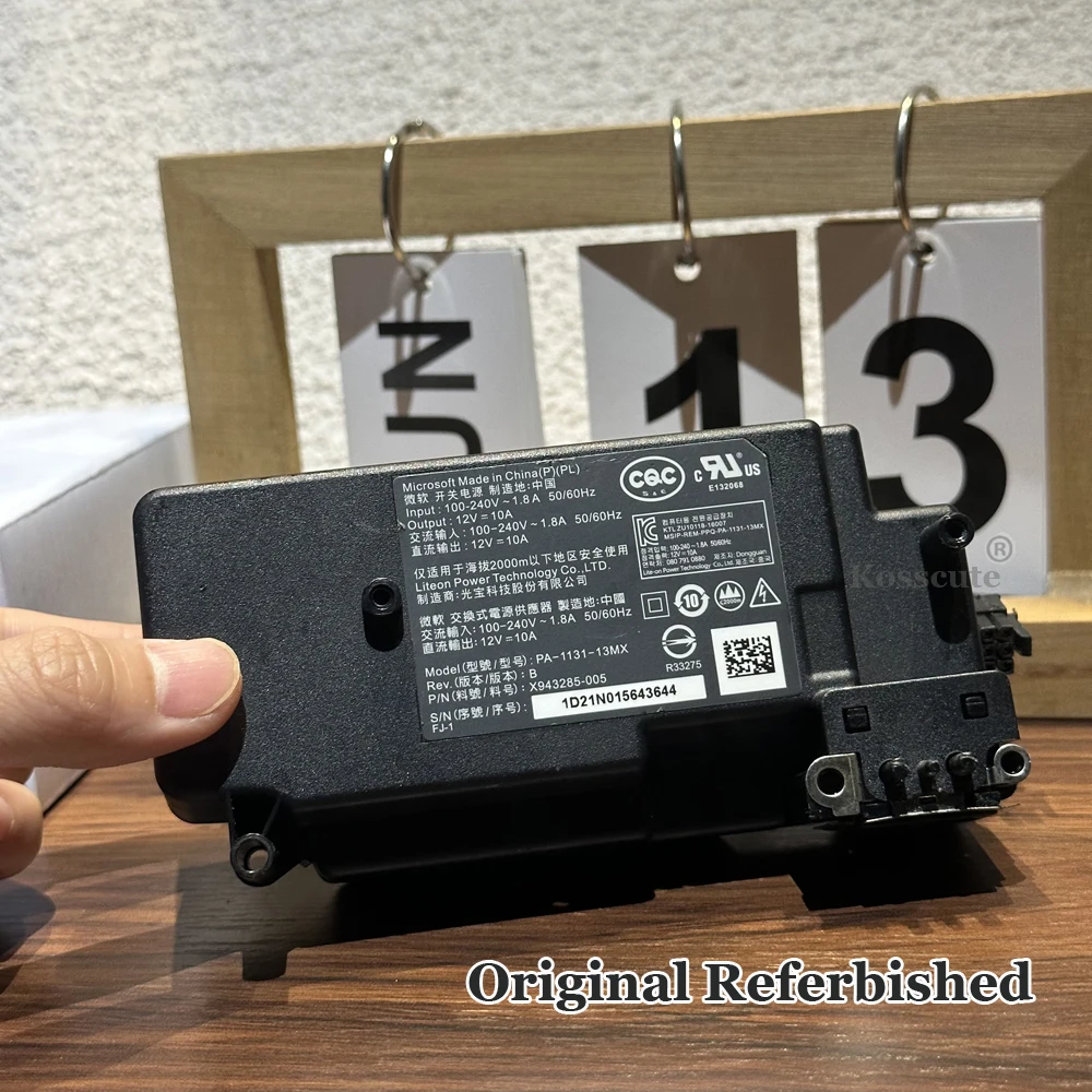Oem Original para Xbox One s Adaptador de Alimentação ca N15120p1a Carregador de Console Slim Fonte de Alimentação N15-120p1a 100v240v - Image 5