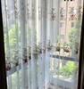 Luxury Curtains Sheer For Living Room Lace Blue Embroidered Pink-purple Romantic Princess Window Screen Kitchen Tulle Drapes 3