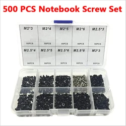 Universal Laptop Screw Set - 500 Pieces (As pic)