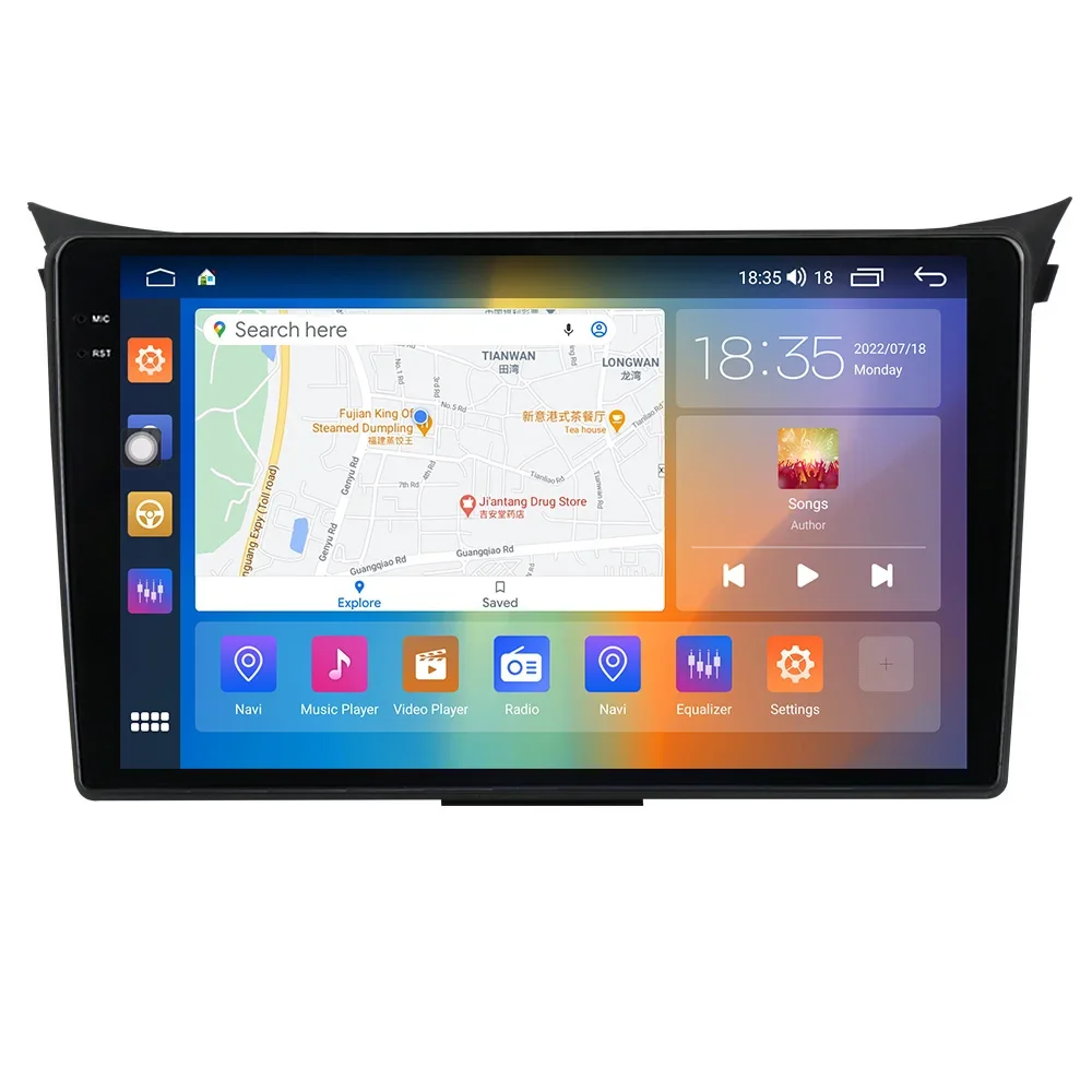 

M6 PRO Android 12 2000*1200 QLED Автомобильный мультимедийный киноэкран для Hyundai I30 2011-2017 рамка gps навигация
