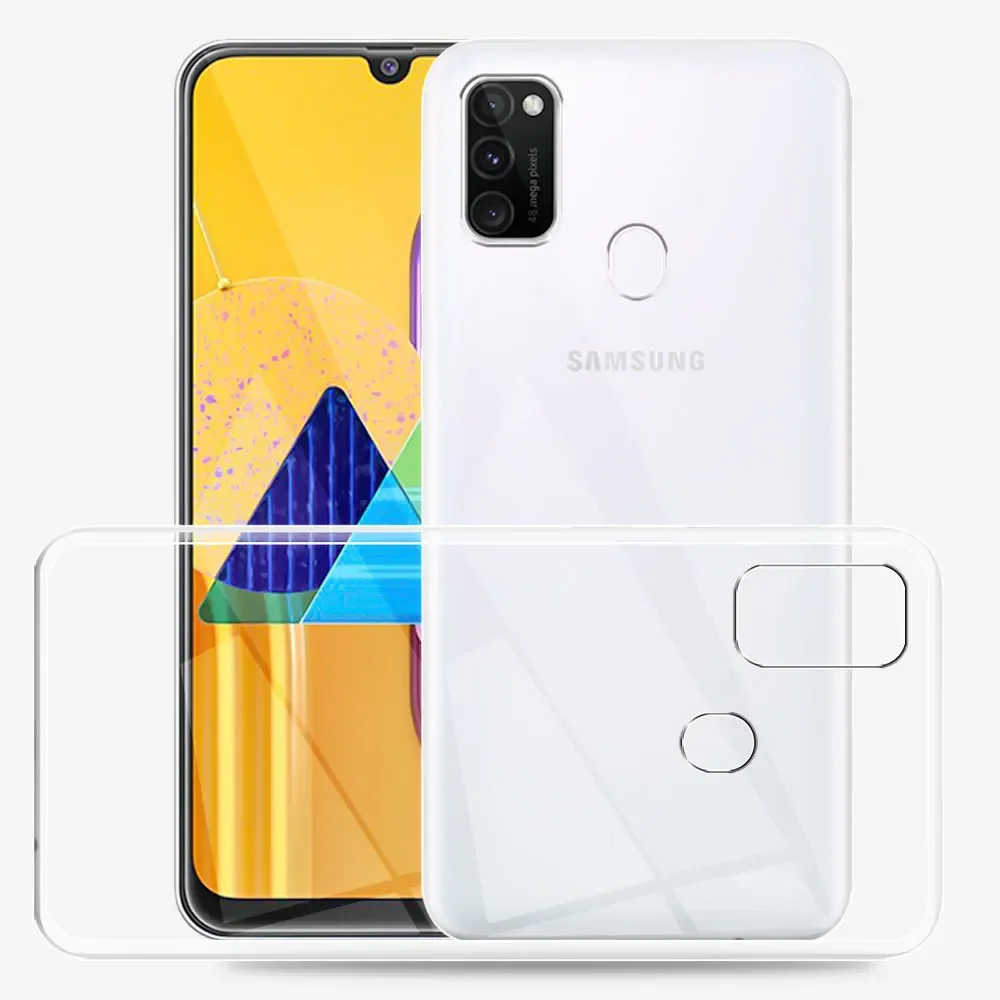 For Samsung Galaxy M30s Case Clear Silicone Soft TPU Phone Case Cover For Samsung M30S Funda For Samsung M 30S Transparent Coque 6