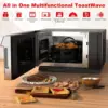 4-in-1 ToastWave with TotalFry 360, Convection, Microwave, Toaster Oven, Air Fryer, 1000W,1.2 Cu.Ft 2