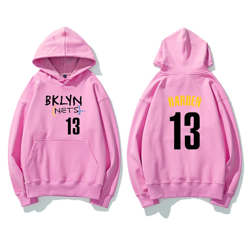 thumbnail image 1 of Sudadera con capucha estampada de baloncesto para hombre, de manga larga Sudadera con capucha, ropa Harajuku de moda, Top de manga larga con personalidad de Color sólido, 1 of 5