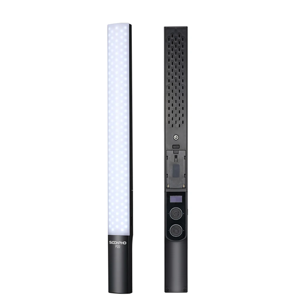 SOONPHOP20 Handheld Led Lights 2500K-8500K RGB CRI95+ Ice Stick Rod-shaped Photographic Lighting Video Led lamp For photo studio