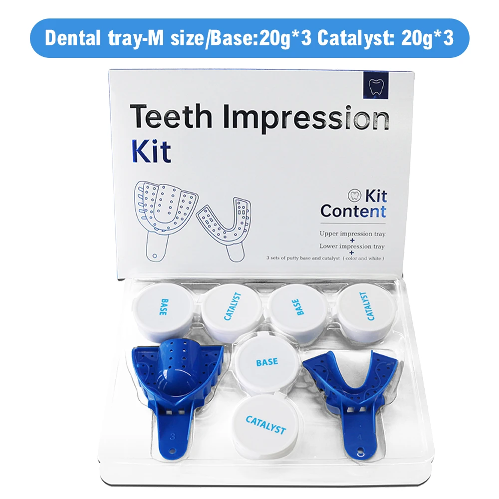 Dental Teeth Impression Putty Material Teeth Molding Kit Crown