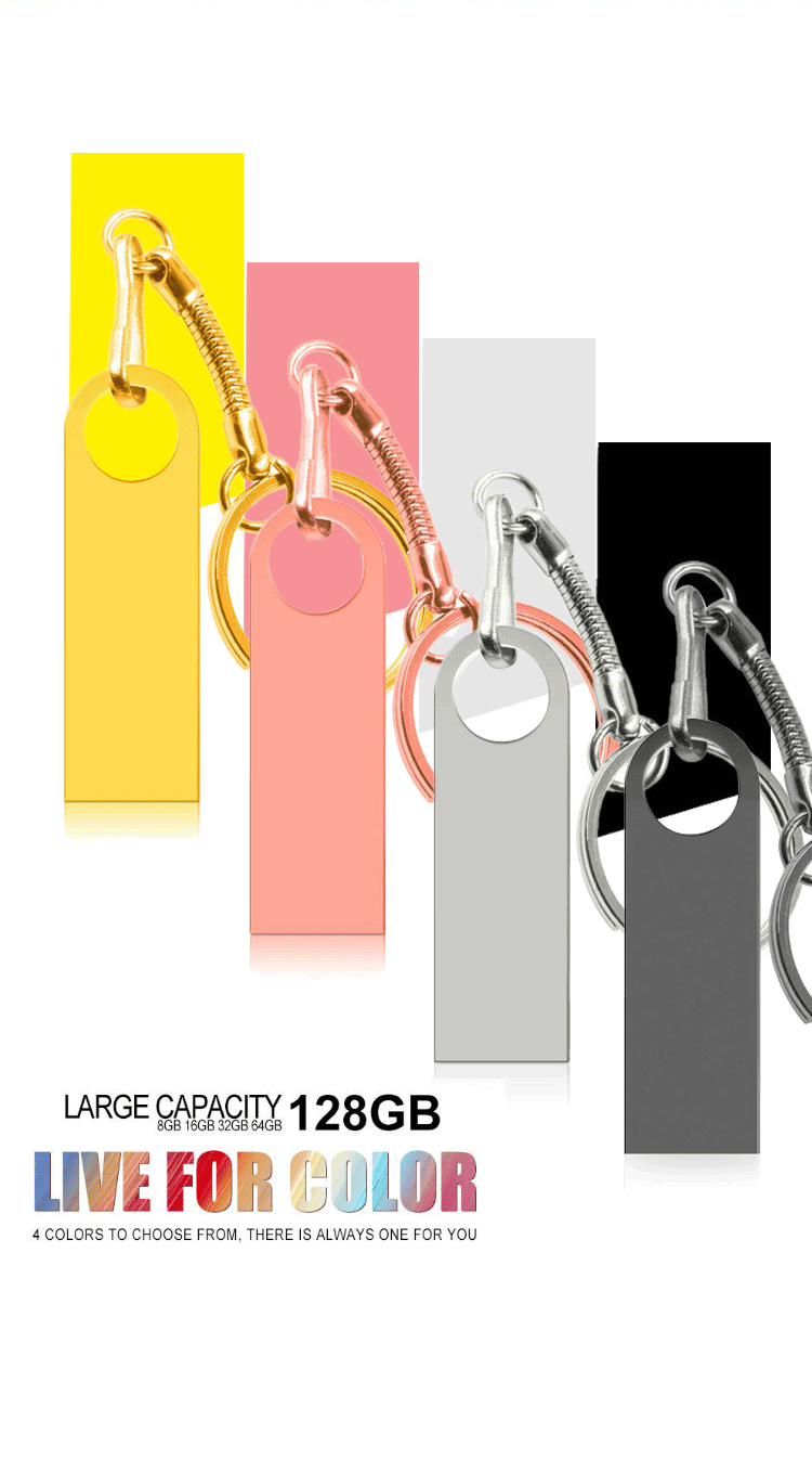 Pendrive 128GB 64GB 3.0 High Speed USB Flash Drive 128GB 64GB 32GB 16GB 8GB Metal Pen Drive 3.0 Stick 8GB 16GB 32GB 64GB 128GB