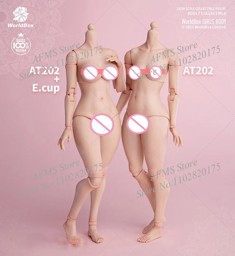 1/6 Scale Female Body 1/6 Scale Female Model Body - Worldbox AT203