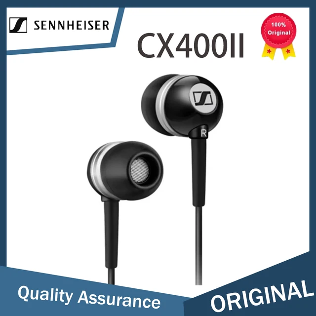 Sennheiser CX400II 3.5mm Wired Stereo Earphones,Precision HIFI Earphones for iPhone/Samsung/Xiaomi Bass Sports Earphones music