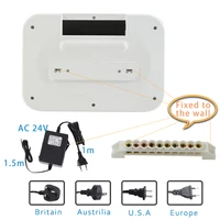 8-станционный Wi-Fi внутренний интеллектуальный спринклерный контроллер и электромагнитный клапан Система орошения Пульт дистанционного управления по телефону работает с Alexa — изображение 4