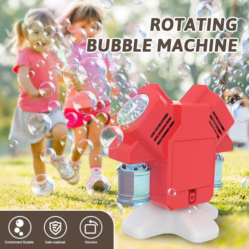 Double Head Bubble Machine 2