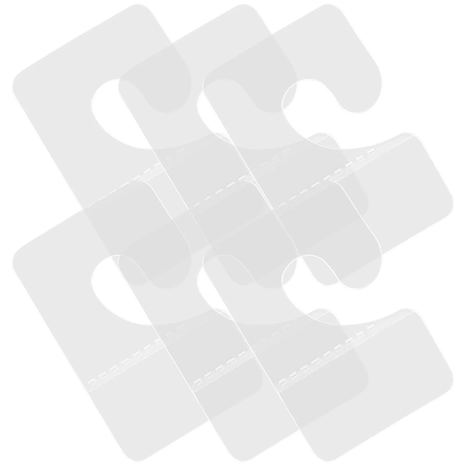 

Aircraft Hole Hook Clear Sticker Hooks Pegboard Display Hangers Retail Adhesive Tabs Sticky for Hanging Cloth