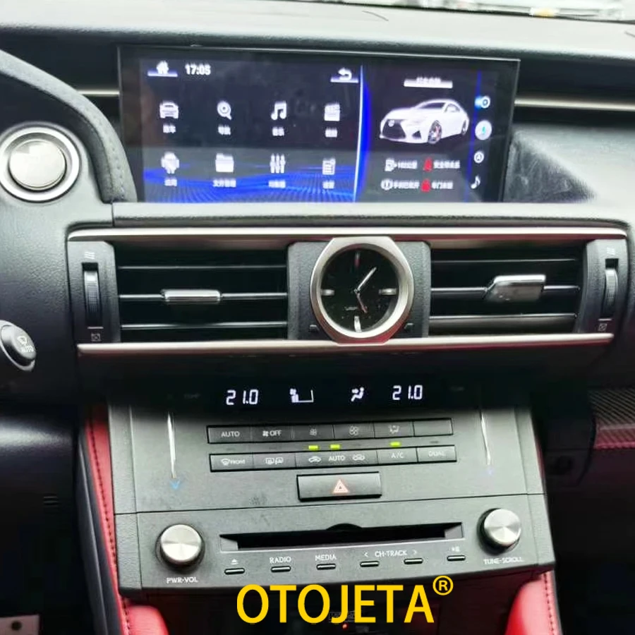 Android 14 Screen For Lexus IS RC 200 250 300 350 200t 300h 2013